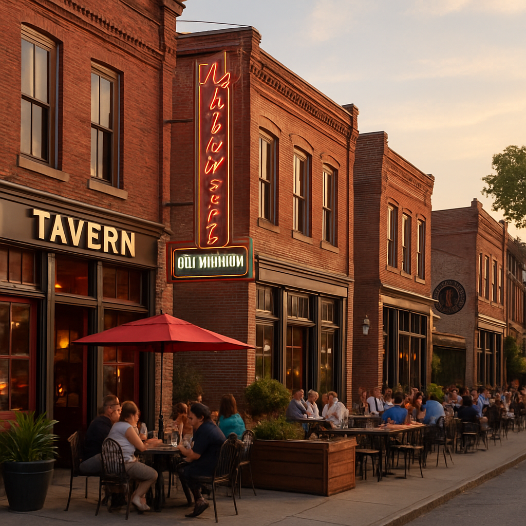 Germantown Restaurant Row — Nashville, United States