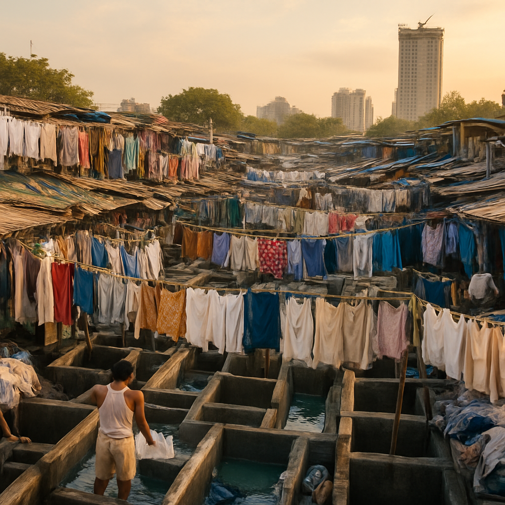 Dhobi Ghat and the Mill District — Mumbai, India