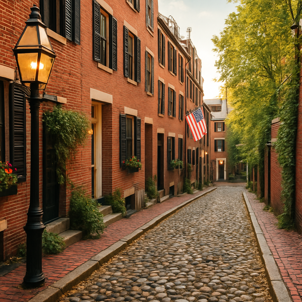 Beacon Hill at Golden Hour — Boston, United States