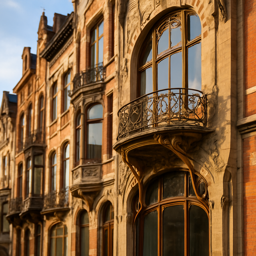 Art Nouveau Walking in Saint-Gilles and Ixelles — Brussels, Belgium