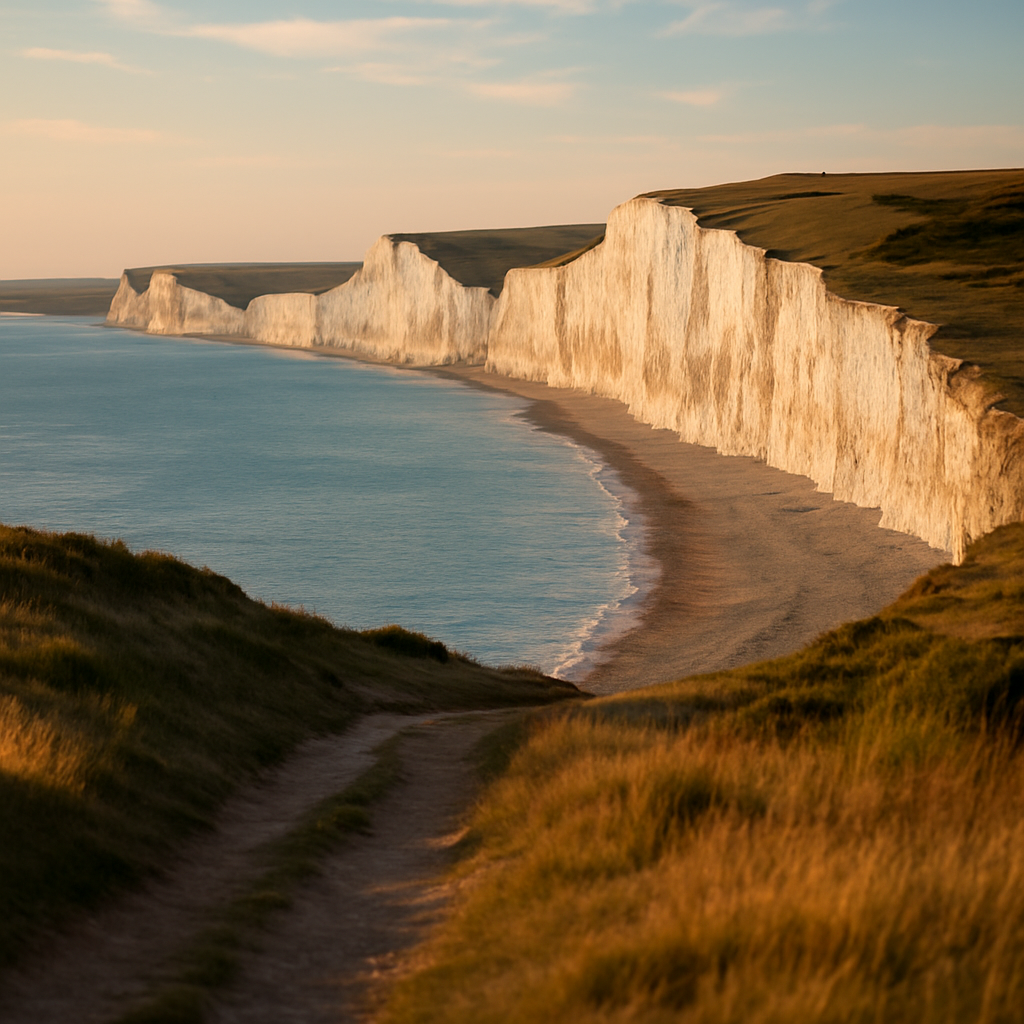 Seven Sisters Chalk Cliffs — Brighton, United Kingdom