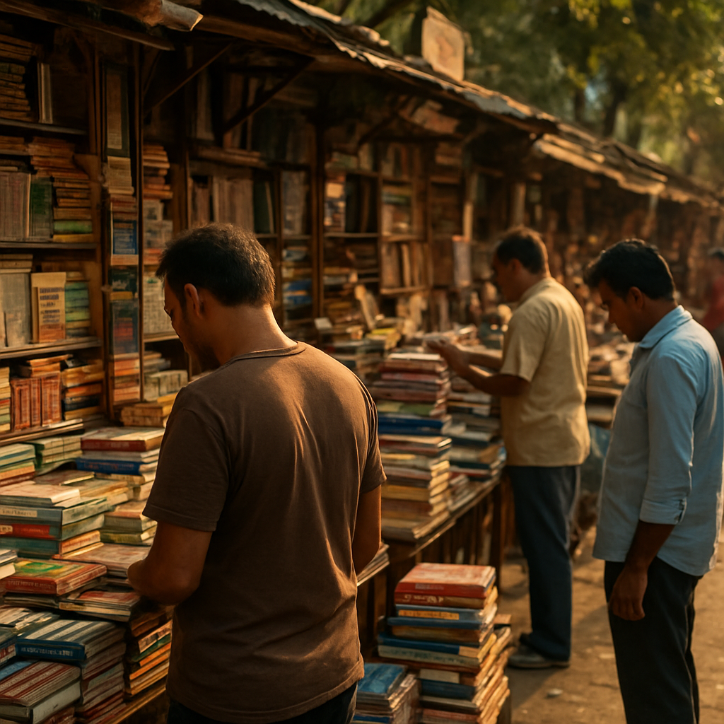 College Street Book Market — Kolkata, India