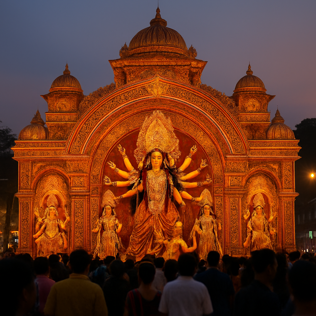Durga Puja — The Entire City as Art Installation — Kolkata, India