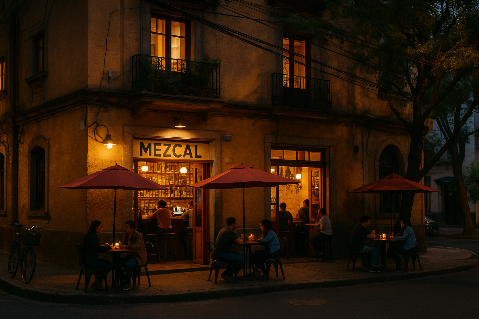 Mezcal in Roma Norte After Dark — Mexico City, Mexico