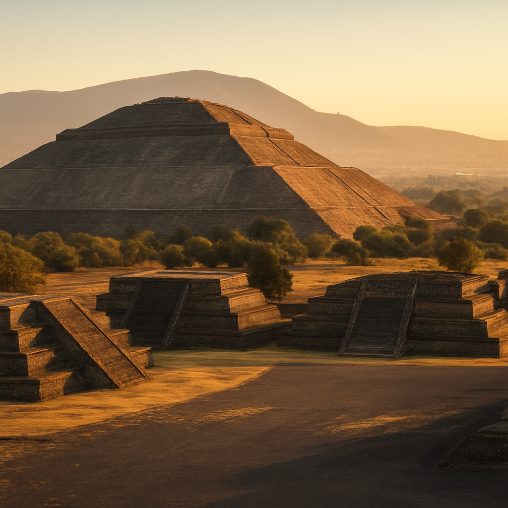 Teotihuacán at First Light — Mexico City, Mexico