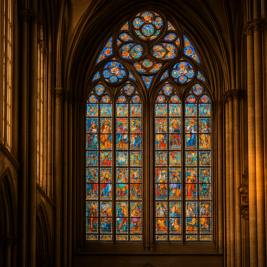 Cologne Cathedral — Inside and Up — Cologne, Germany