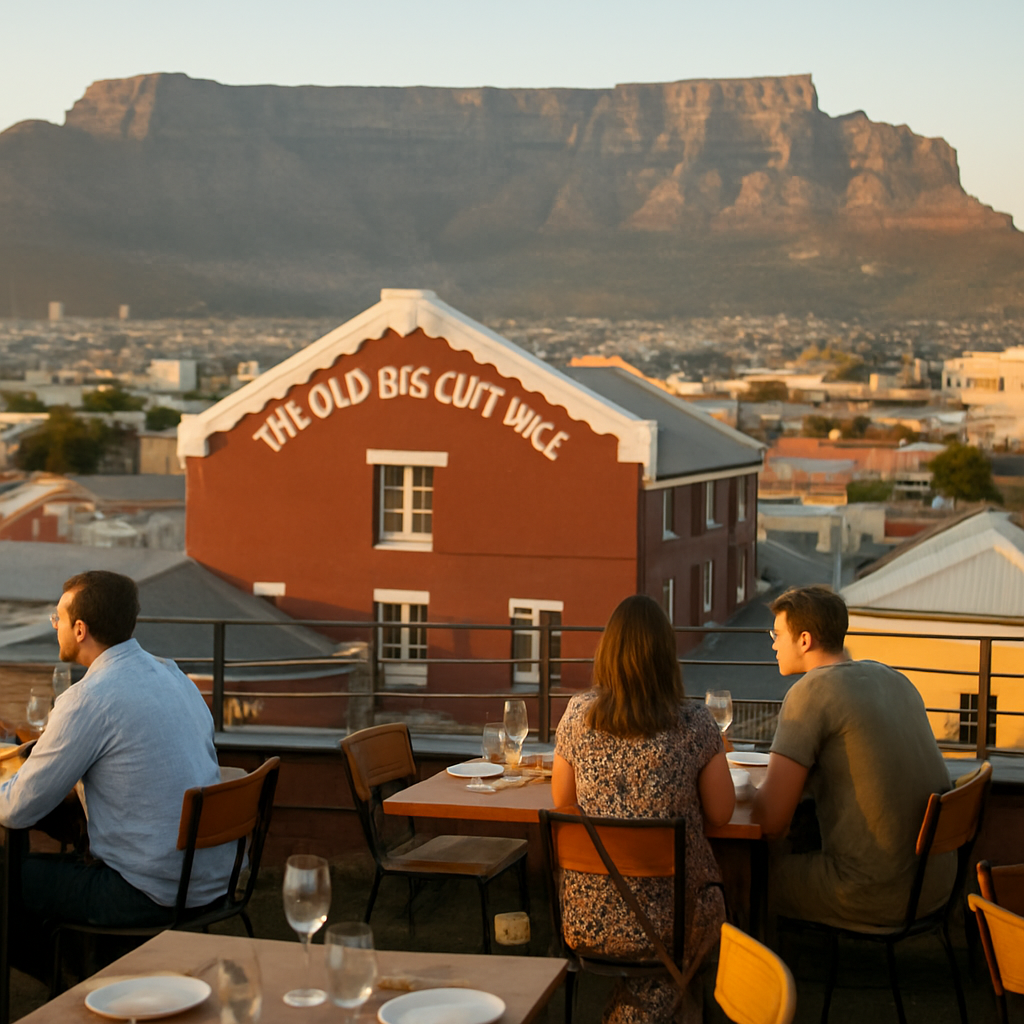 Pot Luck Club at Sunset — Cape Town, South Africa