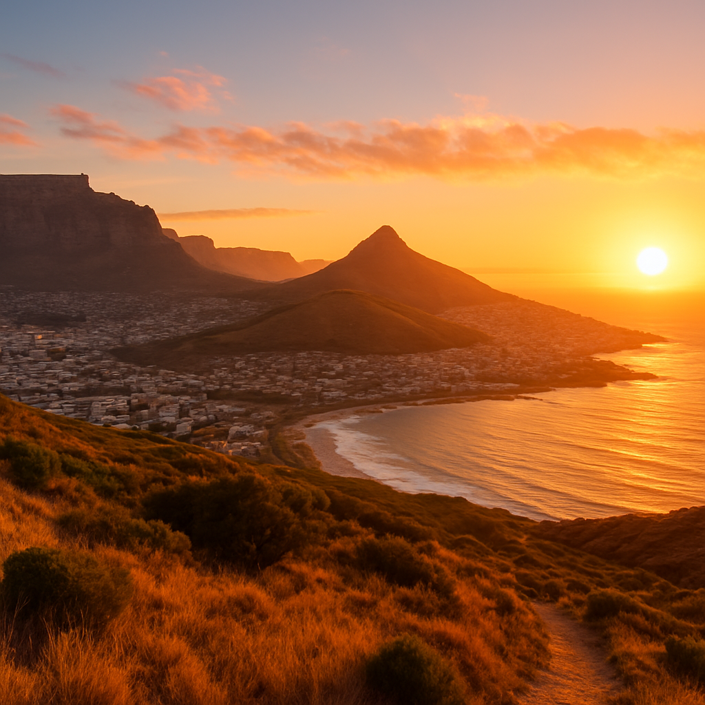 Sundowners on Signal Hill — Cape Town, South Africa