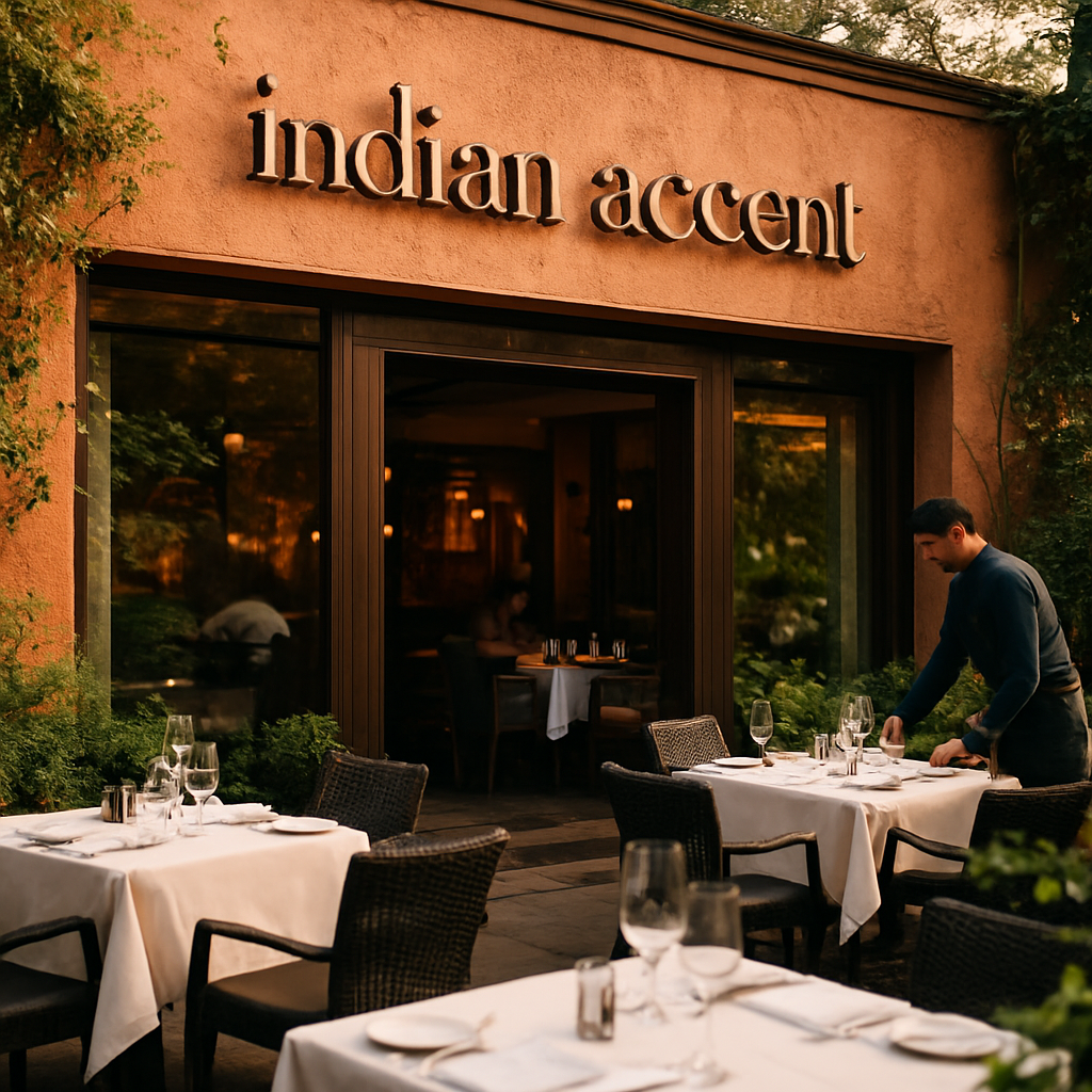 Indian Accent Tasting Menu — New Delhi, India