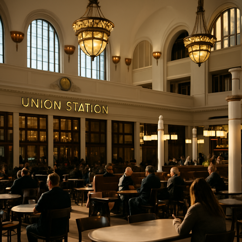 Union Station & LoDo on a Friday Night — Denver, United States