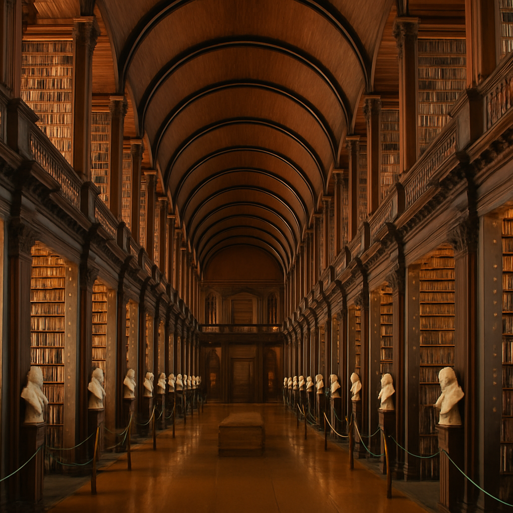 The Long Room at Trinity College — Dublin, Ireland
