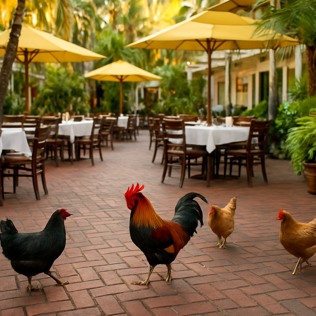 Blue Heaven Brunch in Bahama Village — Key West, United States