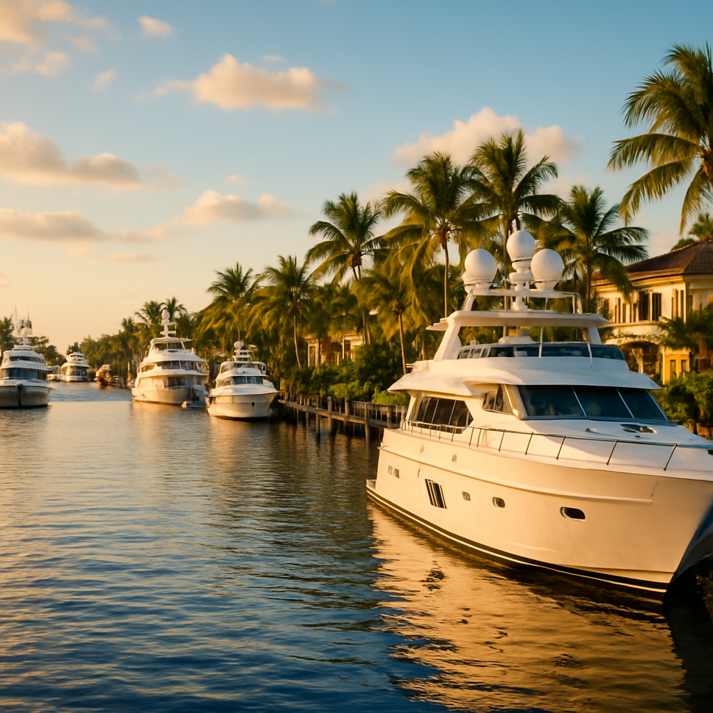 Intracoastal Waterway by Boat — Fort Lauderdale, United States