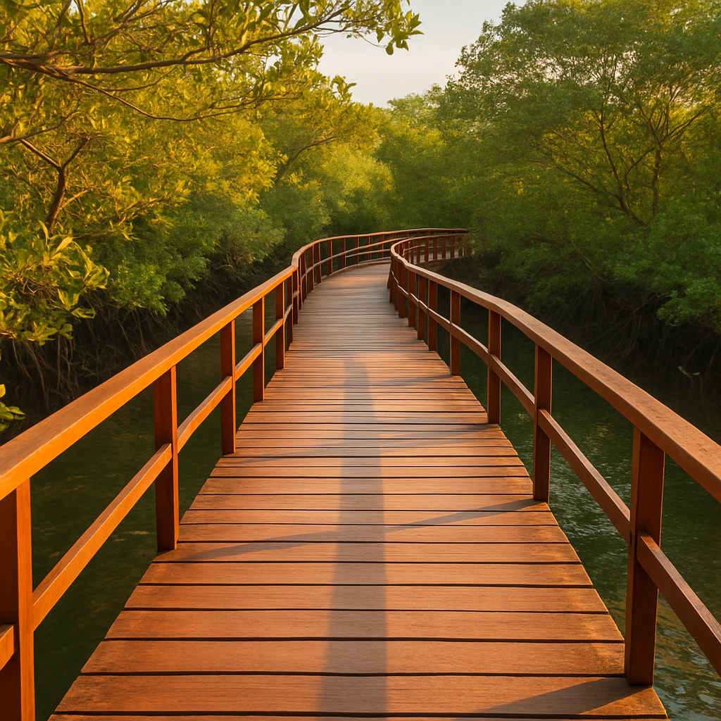 Isla Santay Mangrove Boardwalk — Guayaquil, Ecuador