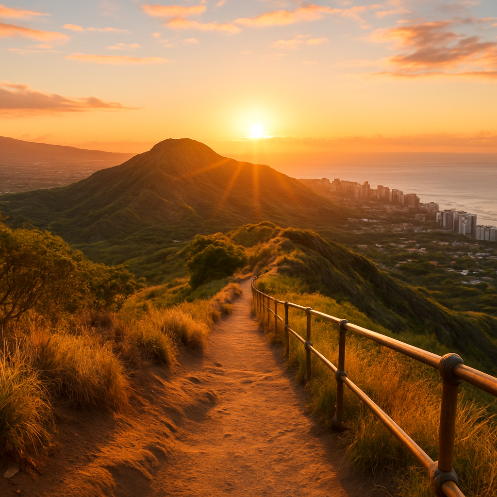 Diamond Head at Dawn — Honolulu, United States
