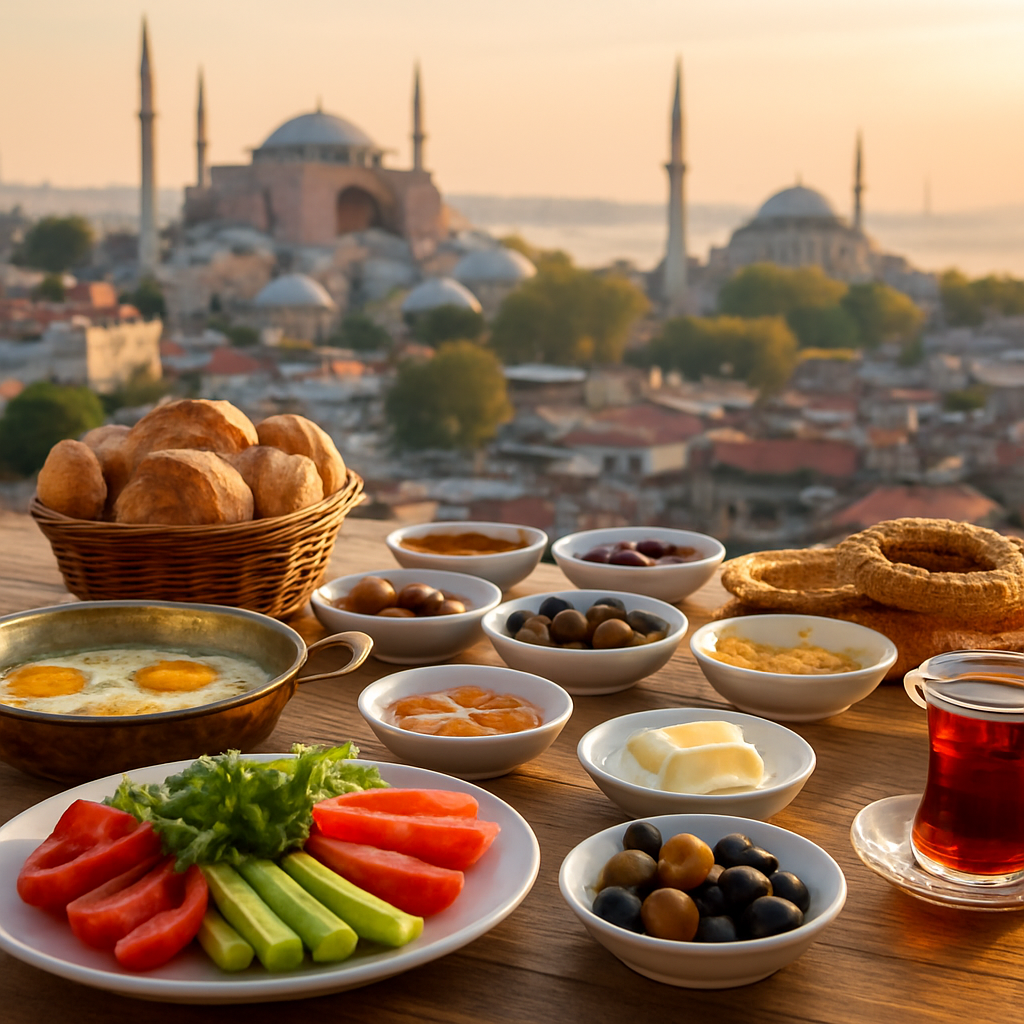 Breakfast in Karaköy — Istanbul, Turkey