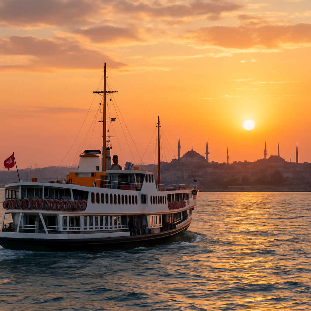 The Bosphorus by Ferry — Istanbul, Turkey
