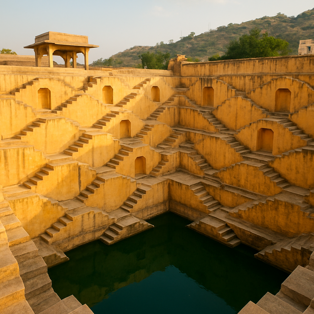 Panna Meena Ka Kund Stepwell — Jaipur, India
