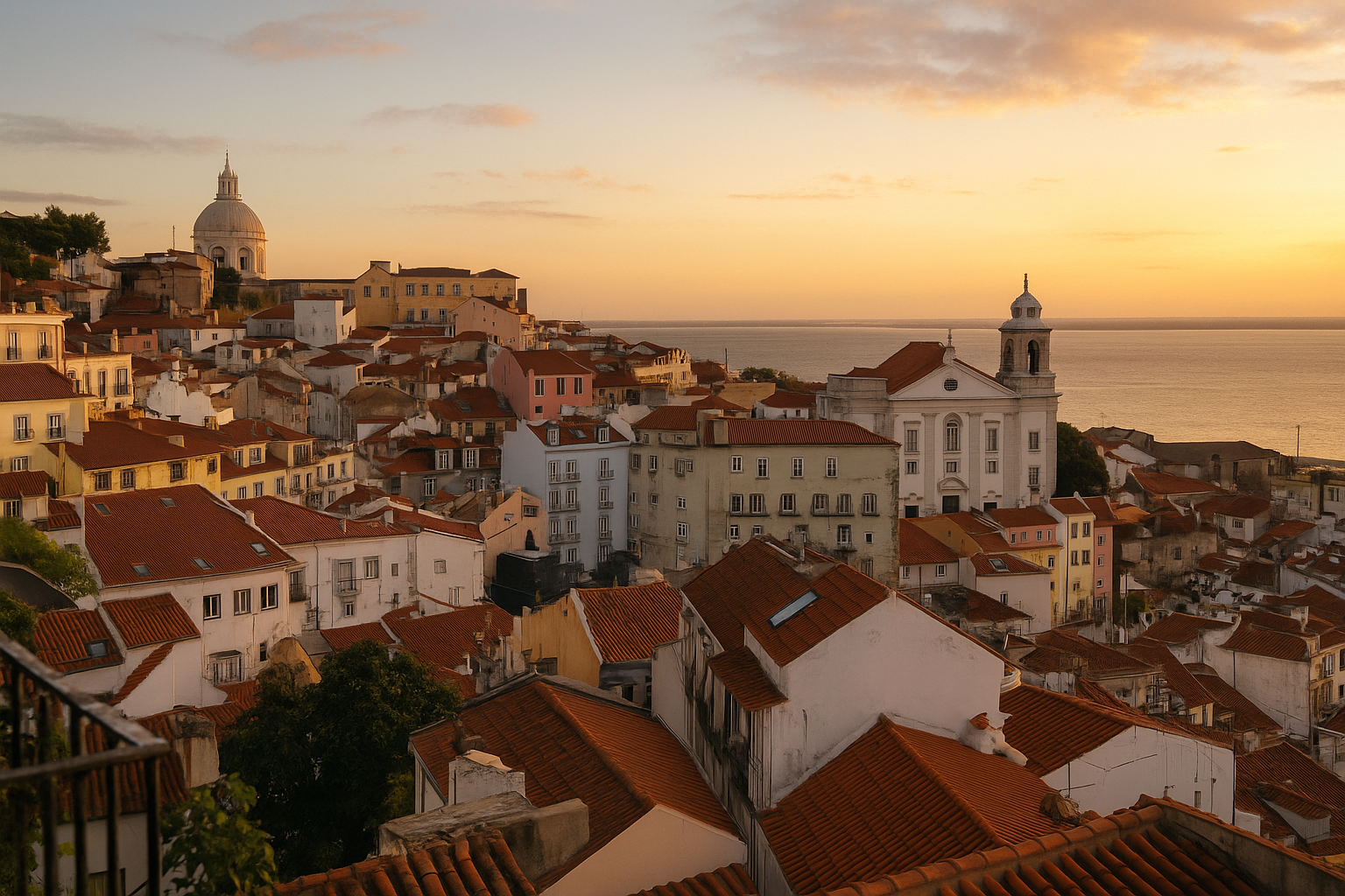 Alfama at Dusk — Lisbon, Portugal
