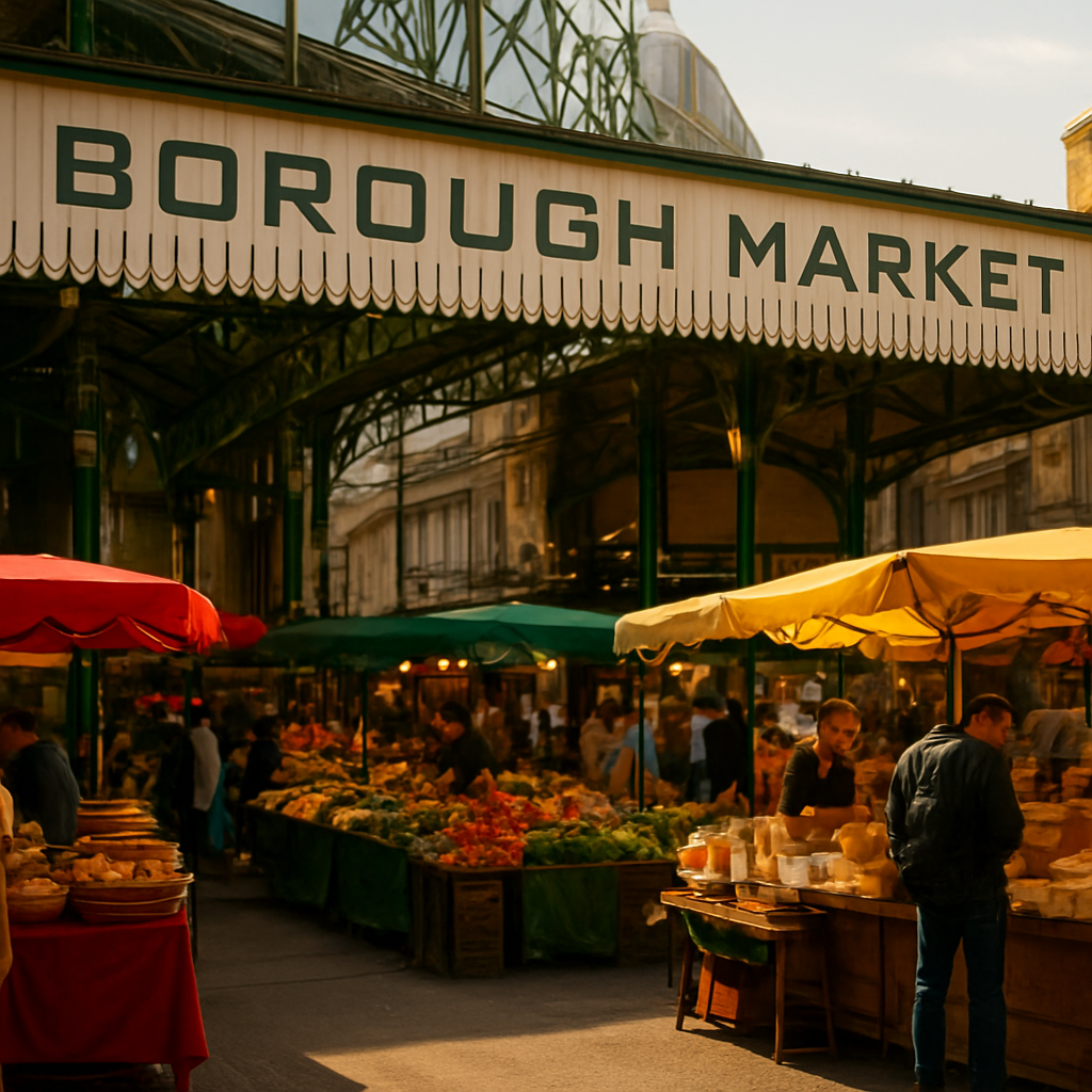 Borough Market on a Weekday Morning — London, United Kingdom