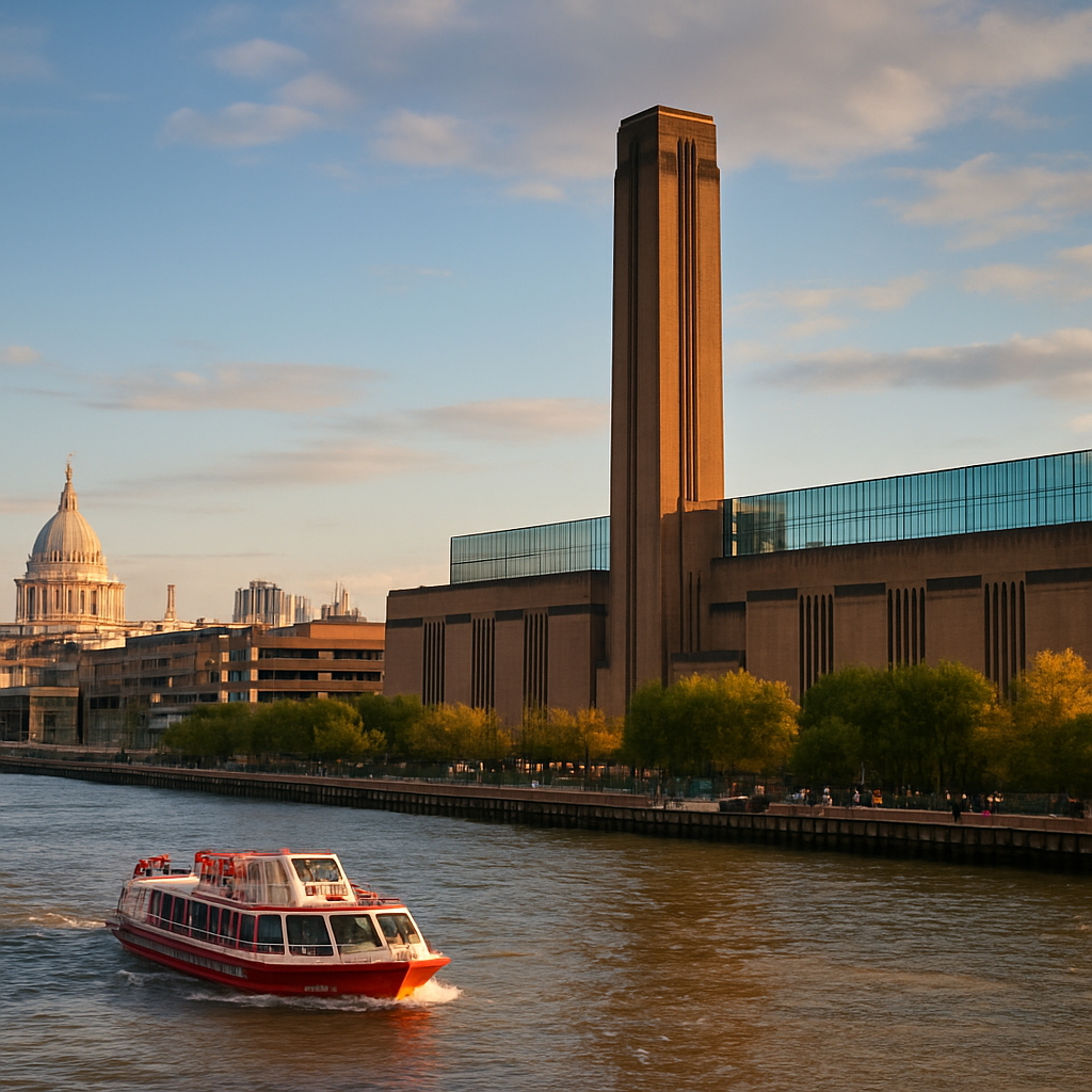 Tate Modern & the South Bank Walk — London, United Kingdom