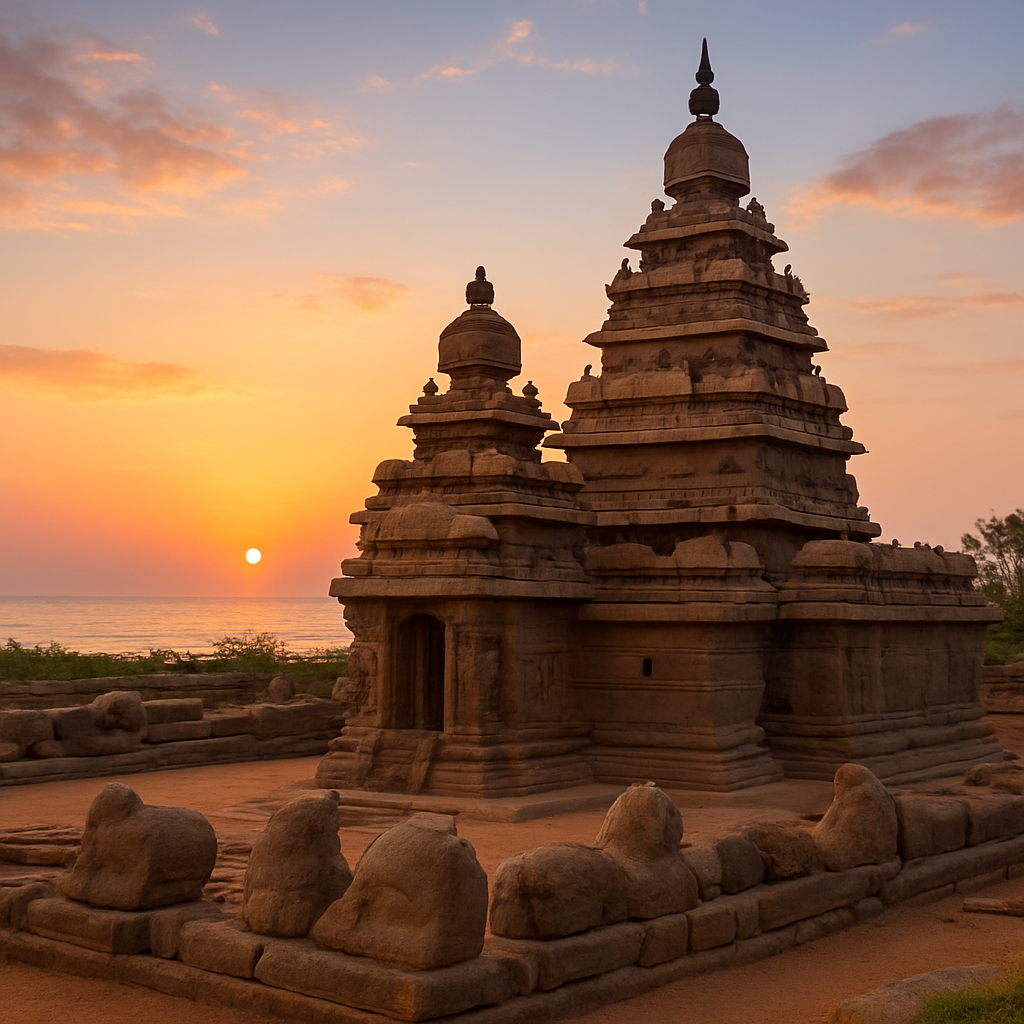 Mahabalipuram at Golden Hour — Chennai, India