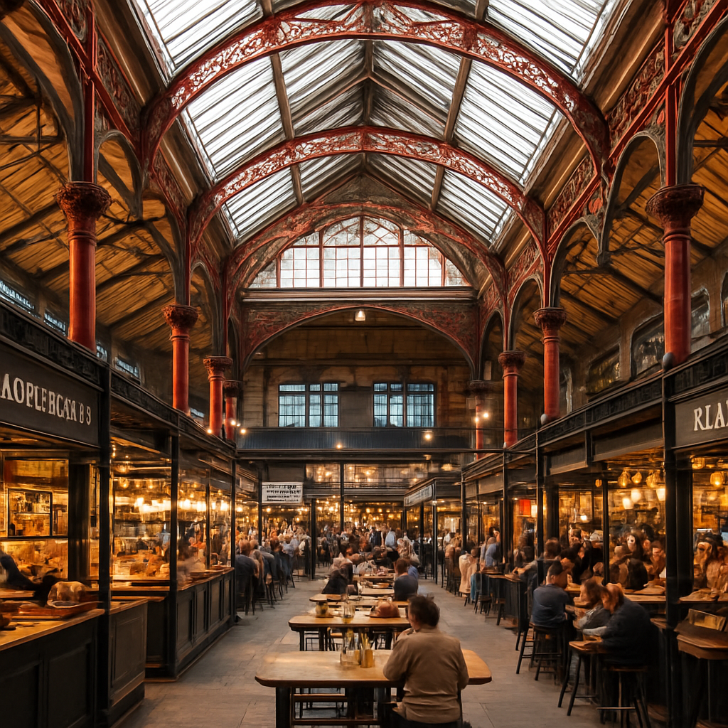 Mackie Mayor Food Hall — Manchester, United Kingdom
