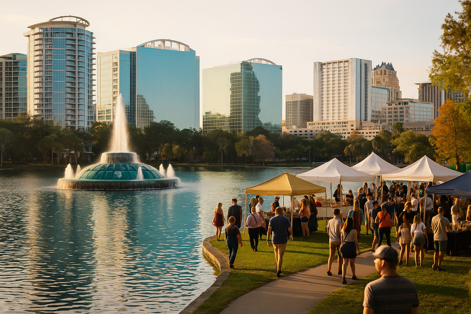 Lake Eola Sunday Farmer's Market — Orlando, United States