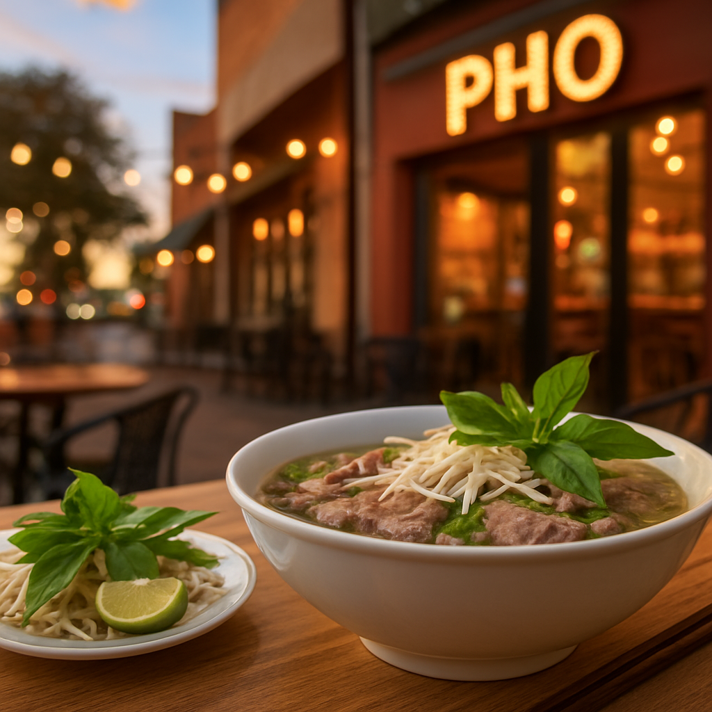 Late-Night Pho in Mills 50 — Orlando, United States