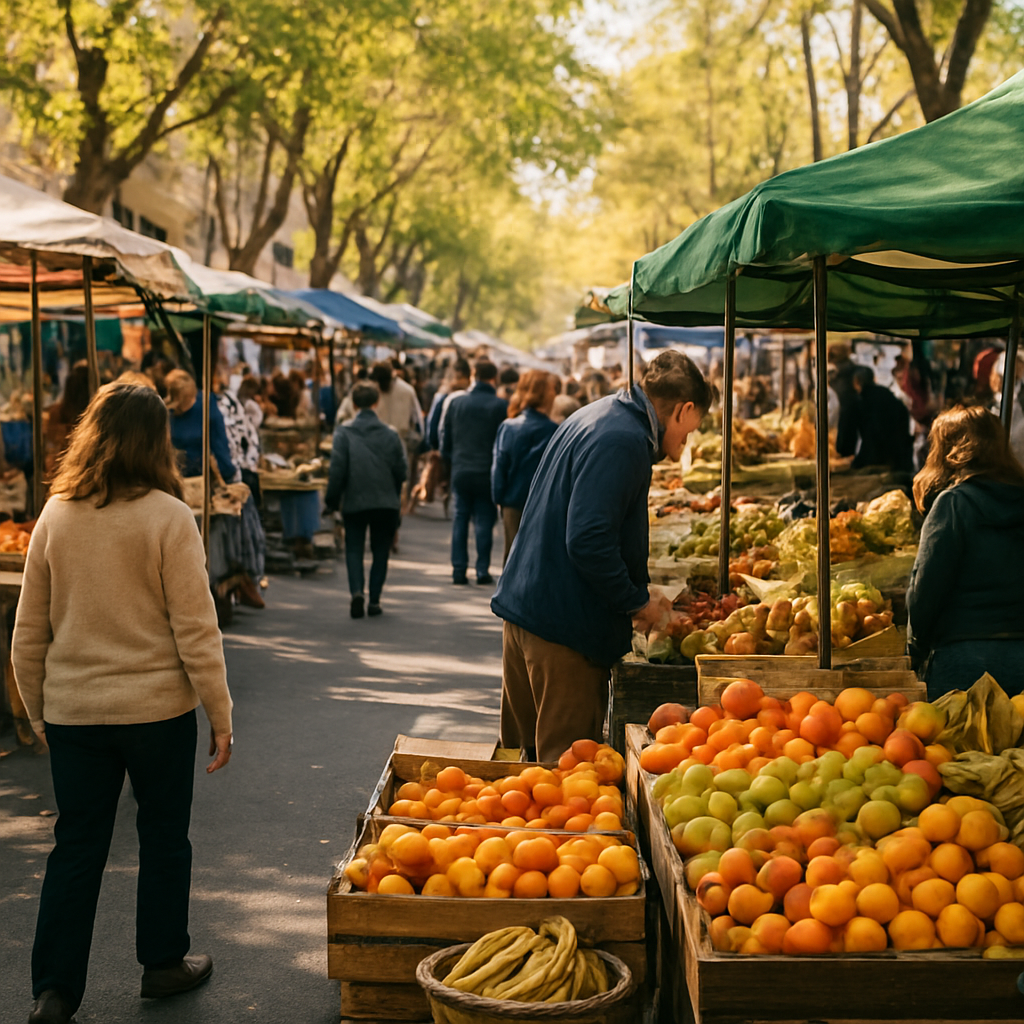 Feria de Tristán Narvaja on Sunday — Montevideo, Uruguay