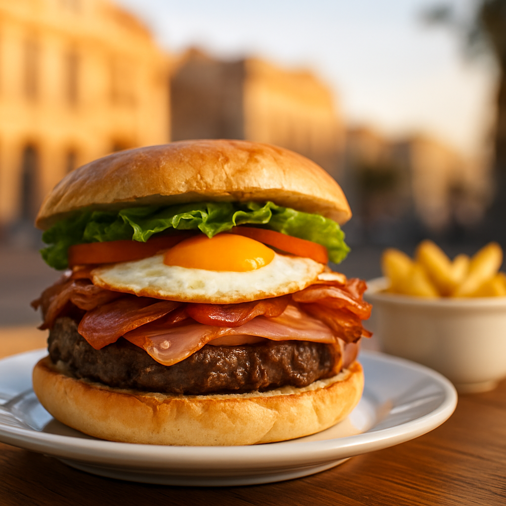 The 4am Chivito Completo — Montevideo, Uruguay