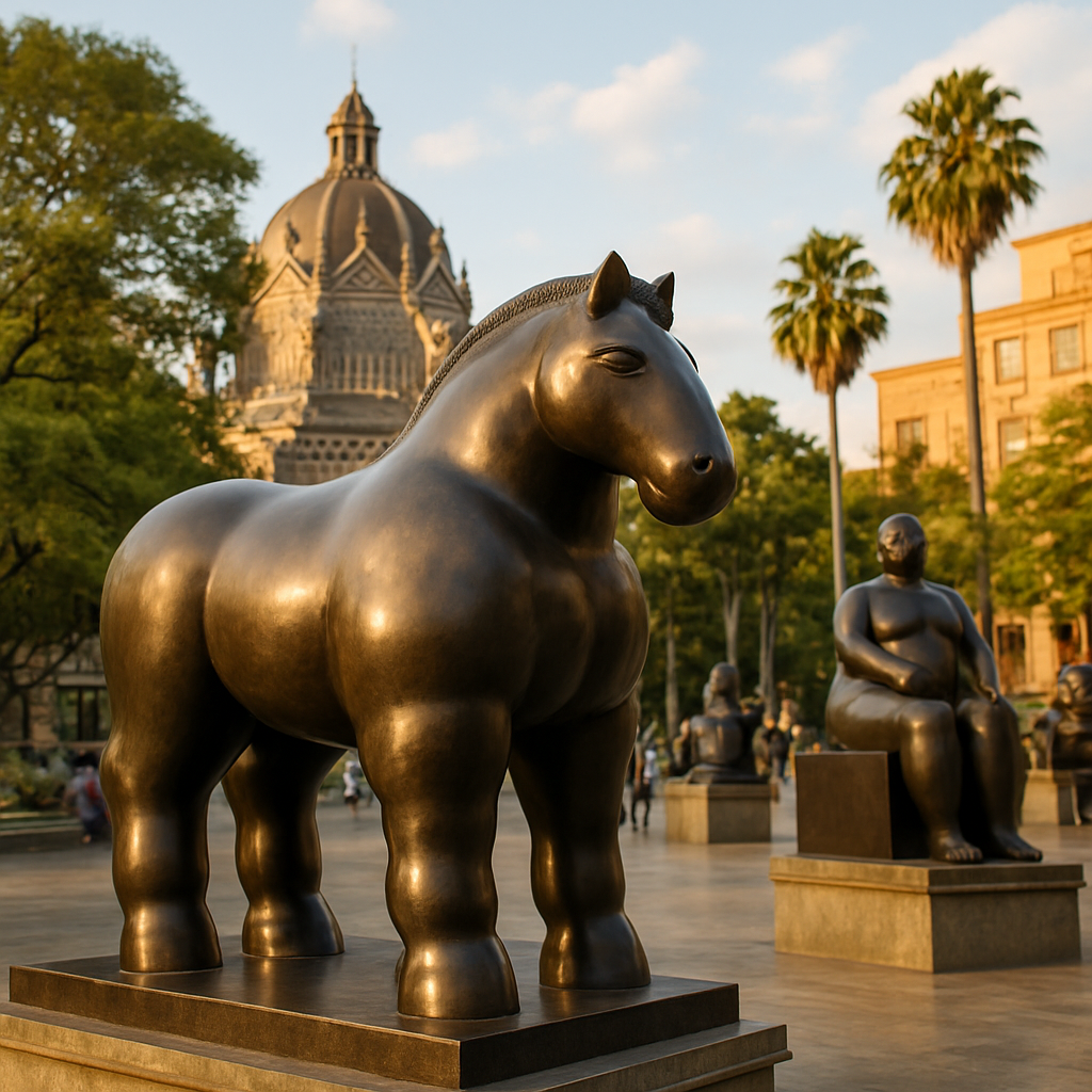 Plaza Botero — 23 Bronze Sculptures, Free, Unmissable — Medellin, Colombia