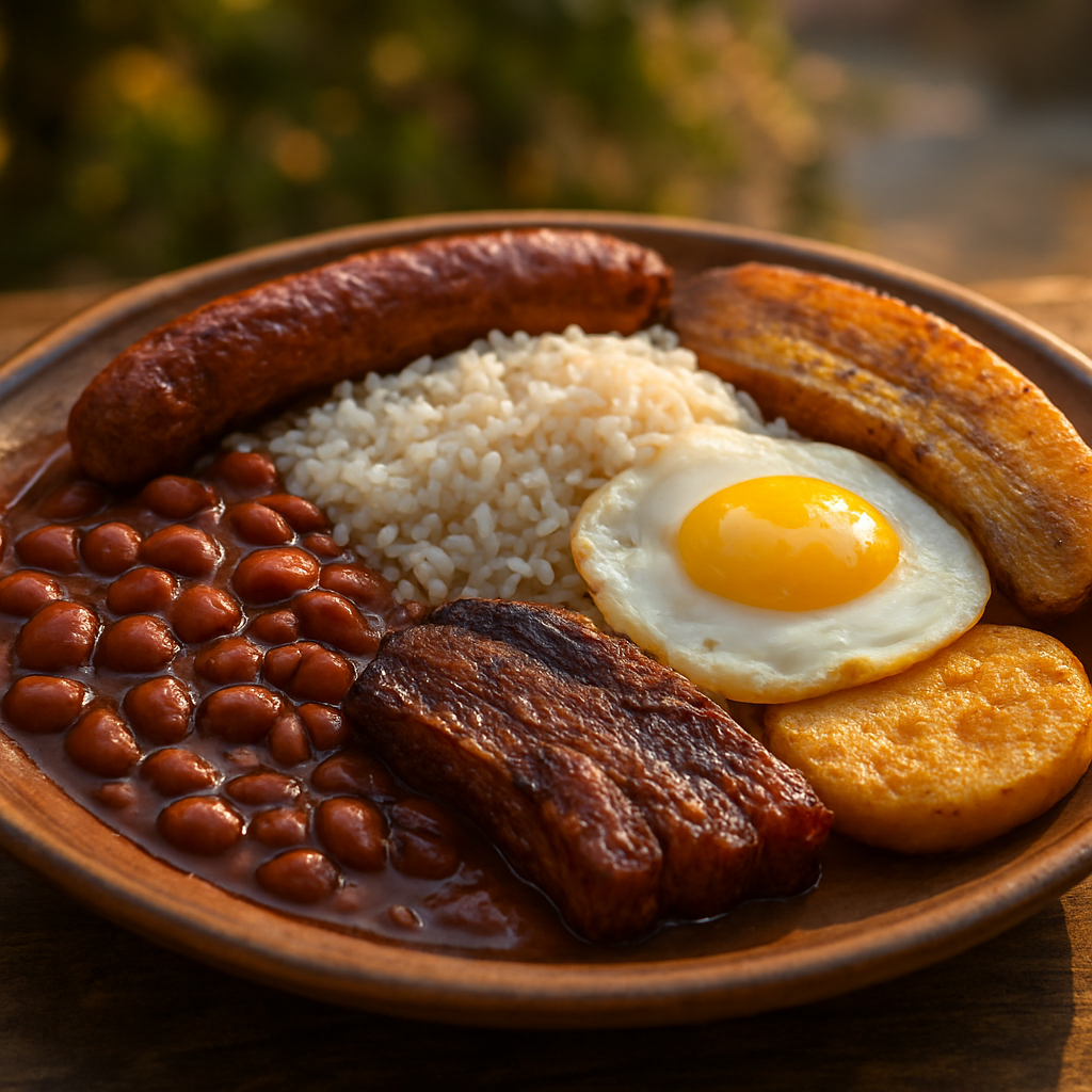 Post-Rumba Bandeja Paisa at 5am — Medellin, Colombia