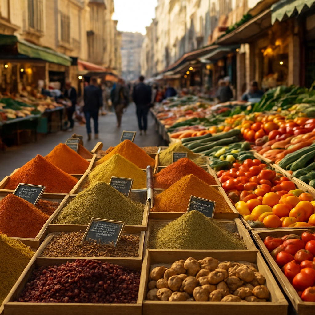 Noailles Market on a Weekday Morning — Marseille, France