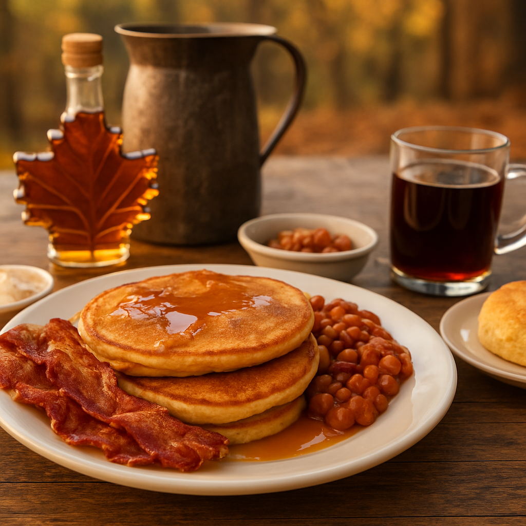 Breakfast at a Cabane à Sucre (Sugar Shack) — Montreal, Canada