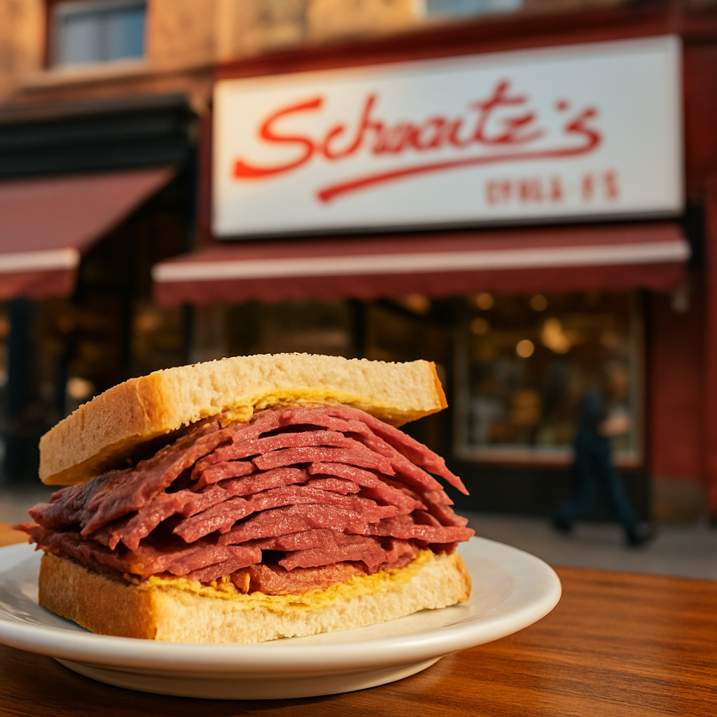 Smoked Meat at Schwartz's, Preferably at 2 a.m. — Montreal, Canada
