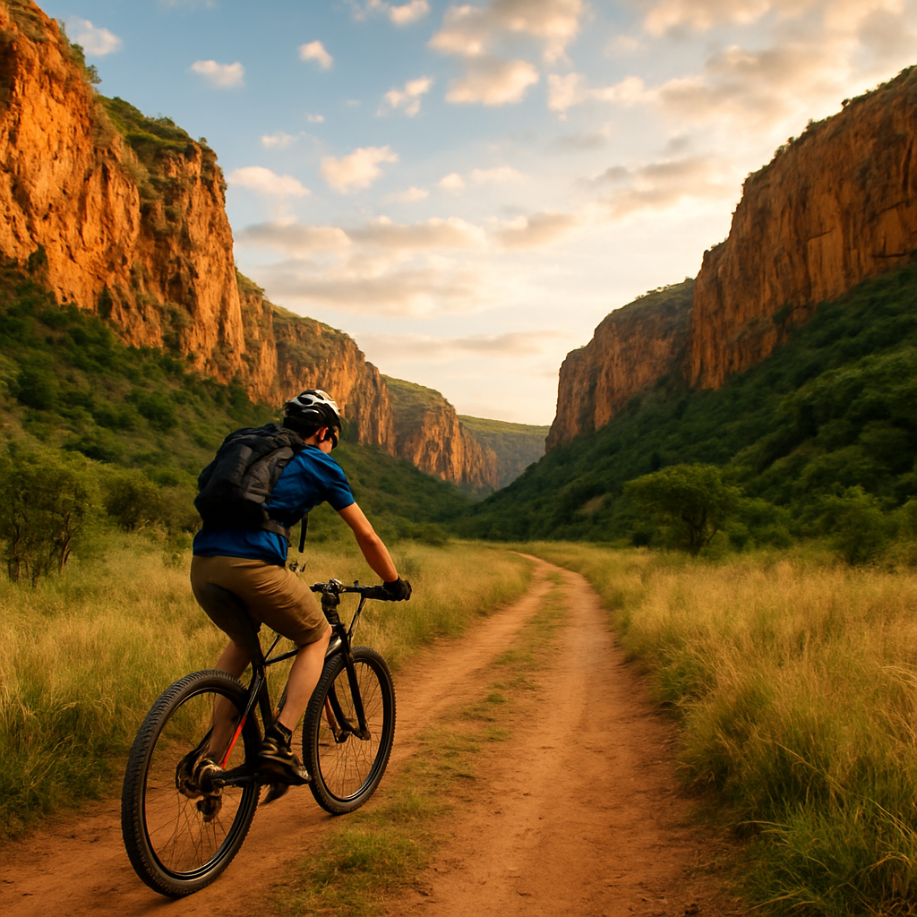 Cycling Through Hell's Gate National Park — Nairobi, Kenya