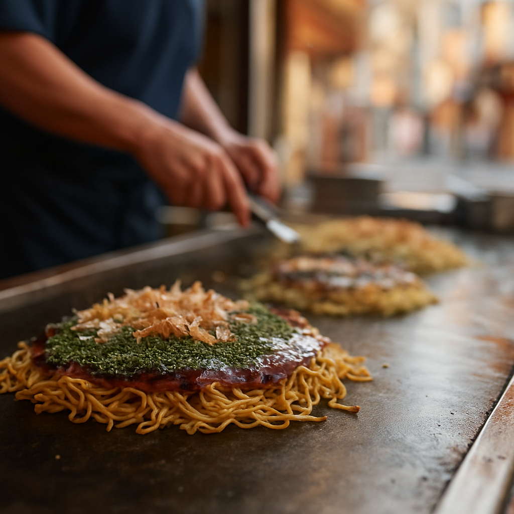 Okonomiyaki at Mizuno (Since 1945) — Osaka, Japan