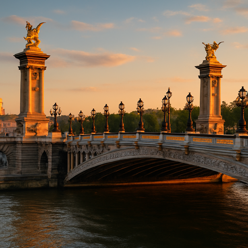 The Seine at Golden Hour — Paris, France