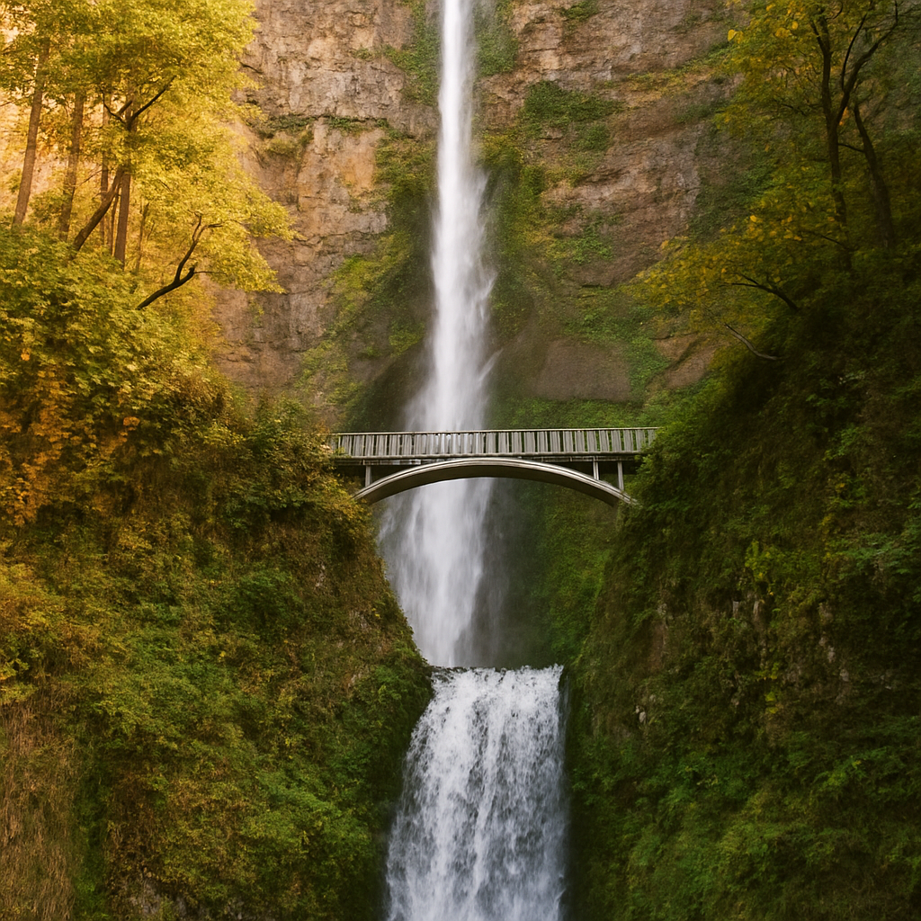 Columbia River Gorge & Multnomah Falls — Portland, United States