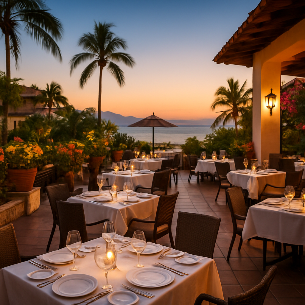 Café des Artistes Garden Terrace — Puerto Vallarta, Mexico