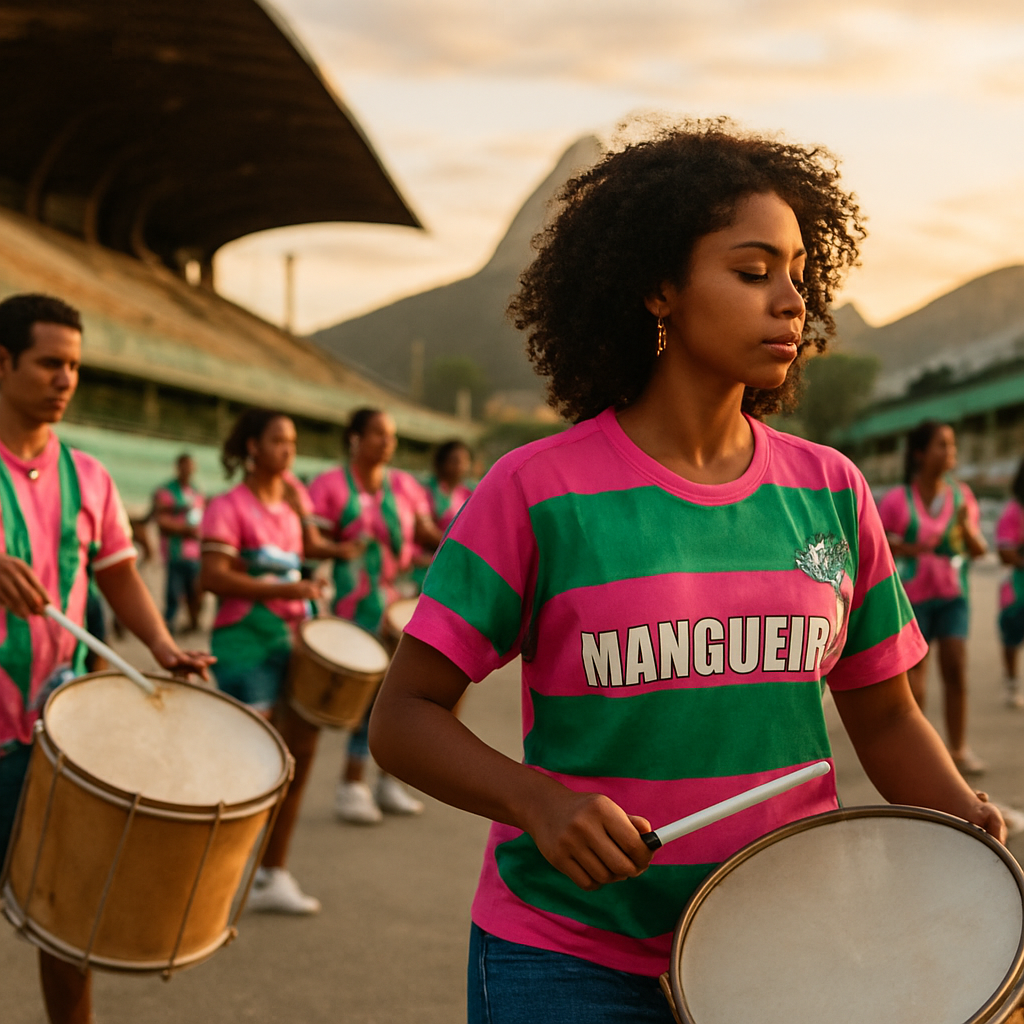Mangueira Samba School Rehearsal Nights — Rio de Janeiro, Brazil