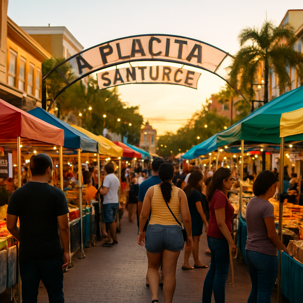 La Placita on a Friday Night — San Juan, Puerto Rico
