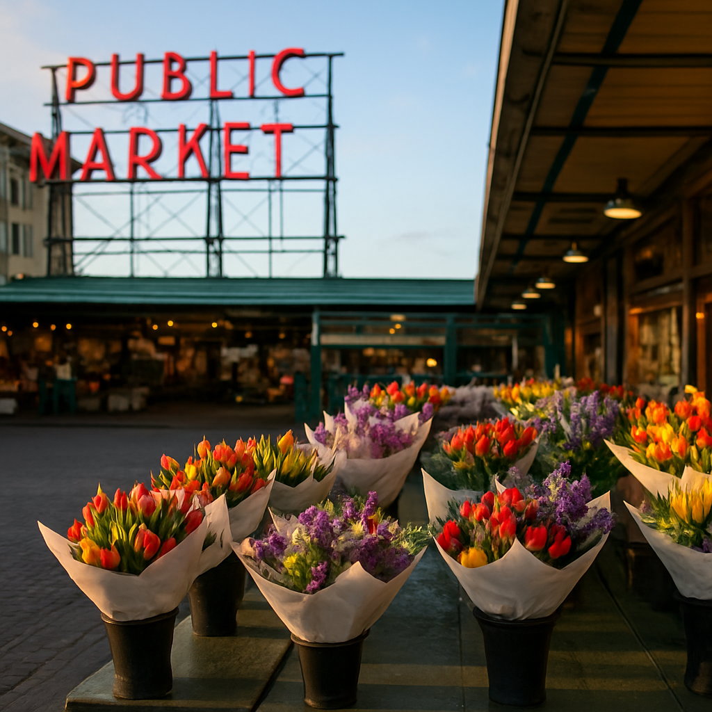 Pike Place Market Before 9am — Seattle, United States