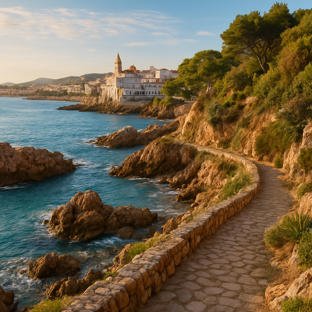 The Coastal Walk to Playa del Muerto — Sitges, Spain