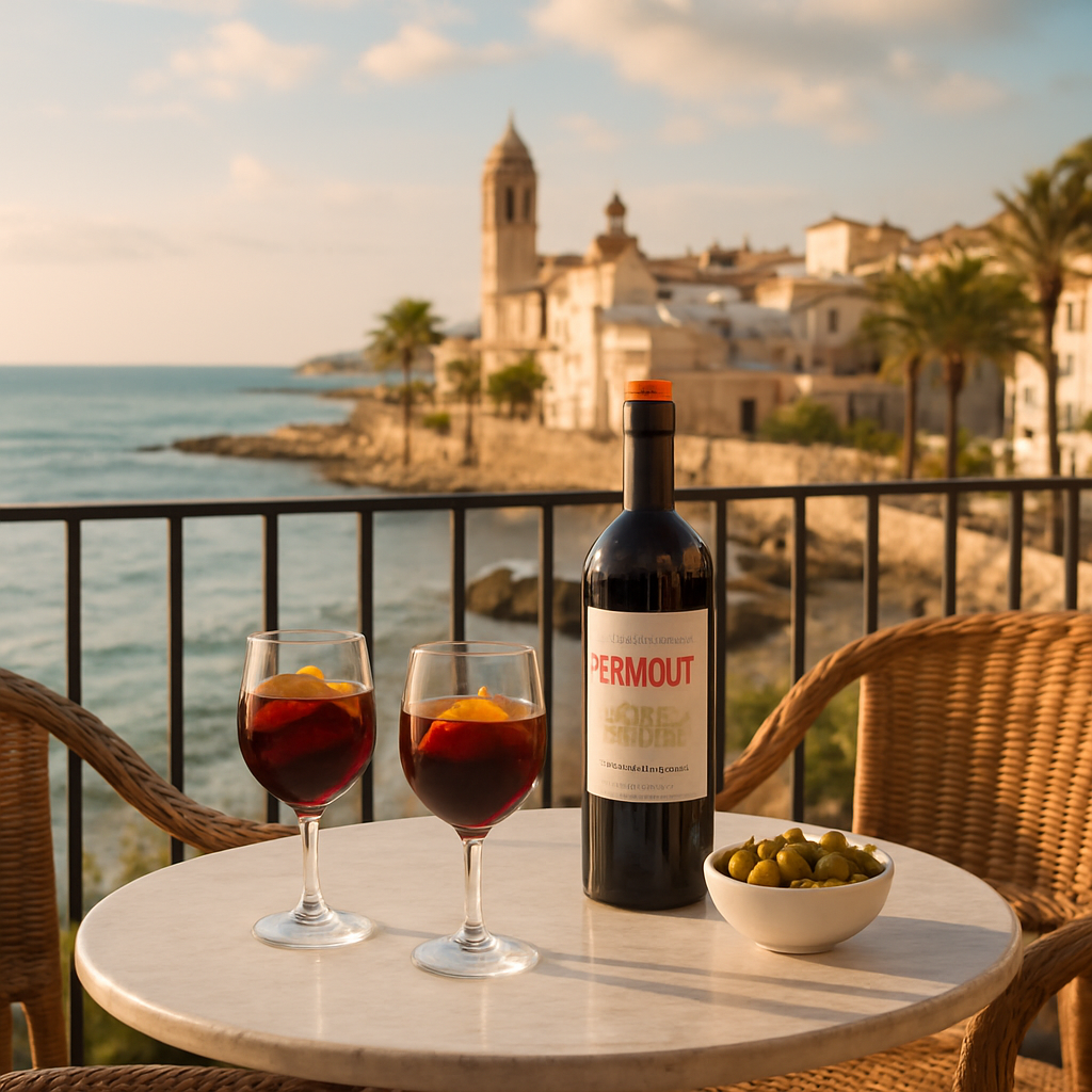 Vermut Hour on the Passeig de la Ribera — Sitges, Spain
