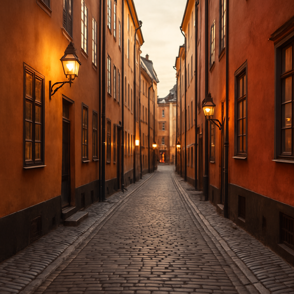 Gamla Stan at Dusk — Stockholm, Sweden