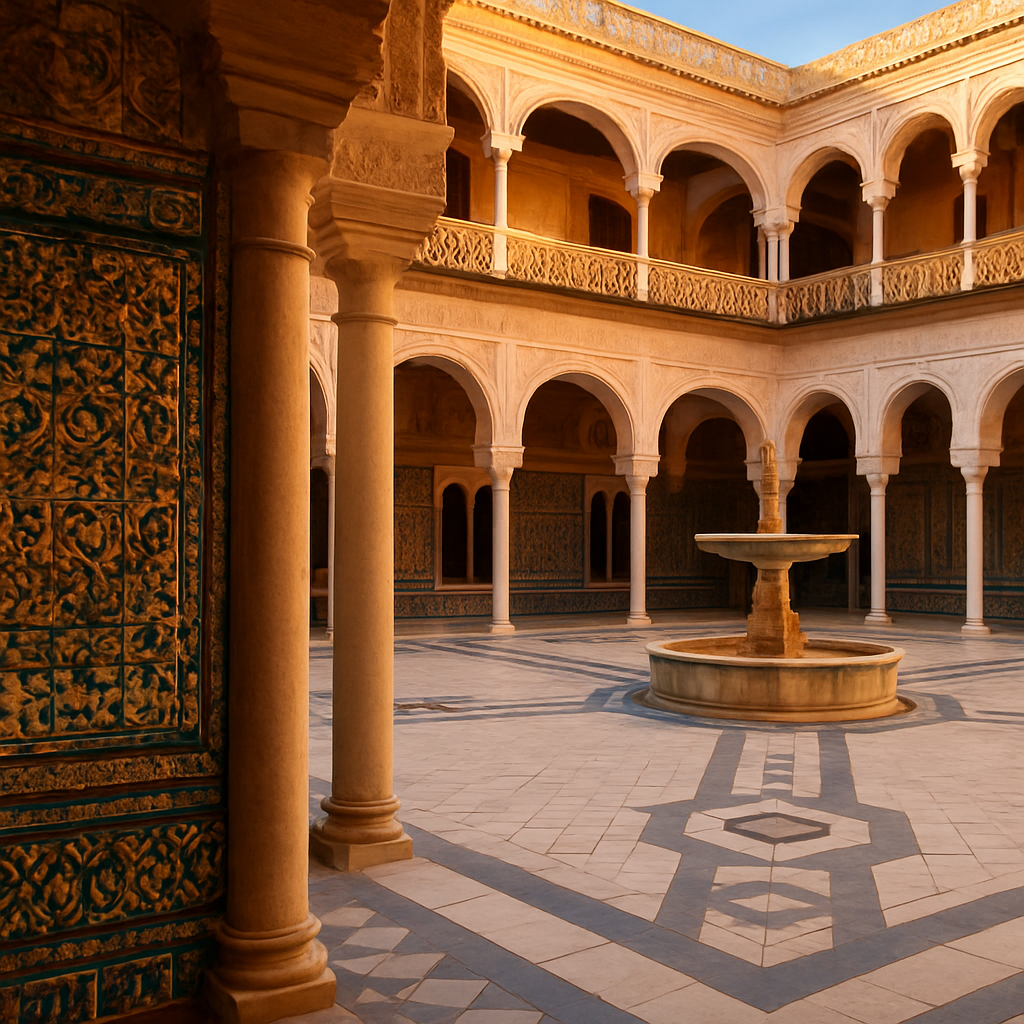Casa de Pilatos and the Streets Around It — Seville, Spain