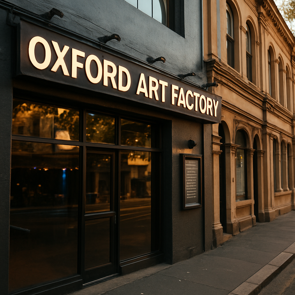 Oxford Art Factory on a Live Music Night — Sydney, Australia