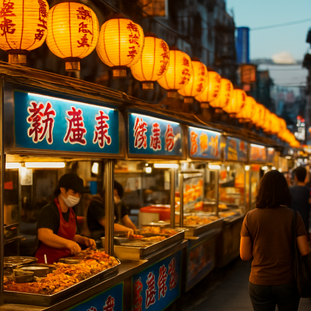 Night Market Crawl — Shilin or Ningxia — Taipei, Taiwan